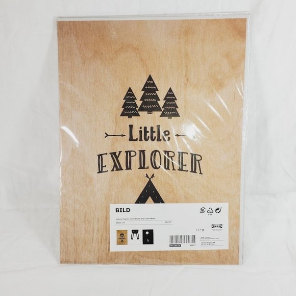 Ikea Bild Little Explorer Kids Art Print Set 12x16 NWT Tent Bunny Balloon - Picture 1 of 4